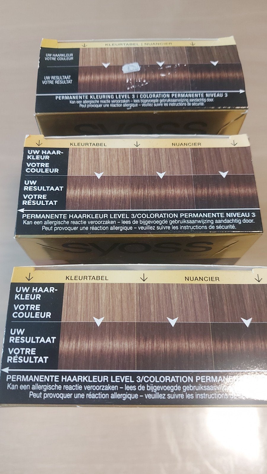 Syoss Oleo Intense Haarverf 5-10 Cool Bruin (3 stuks), Ophalen of Verzenden, Nieuw, Haarverzorger of -hersteller