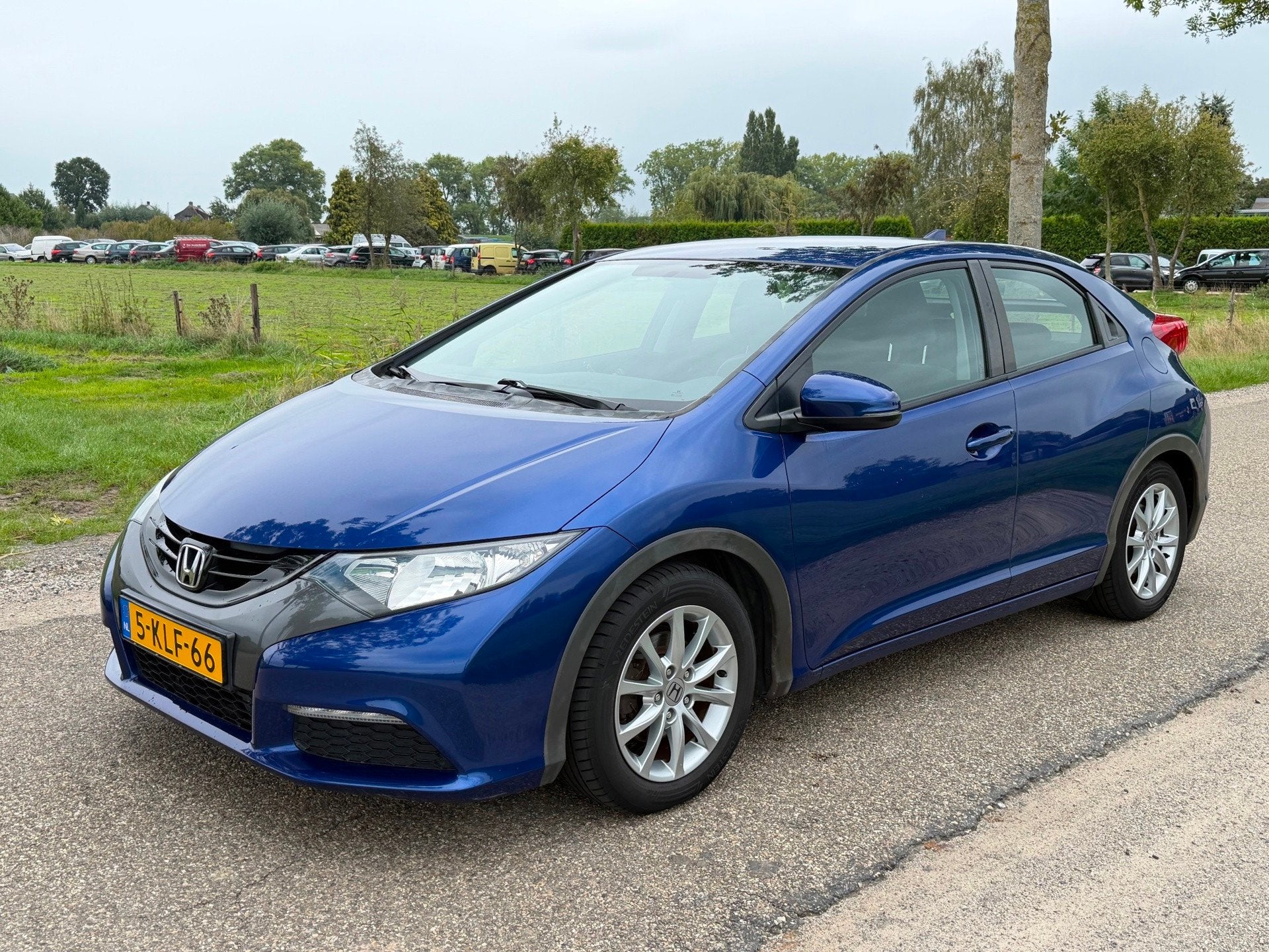 Honda Civic 1.4 Comfort APK 09-2027 Airco Lage Km!, Auto's, Voorwielaandrijving, Euro 5, Stof, Gebruikt