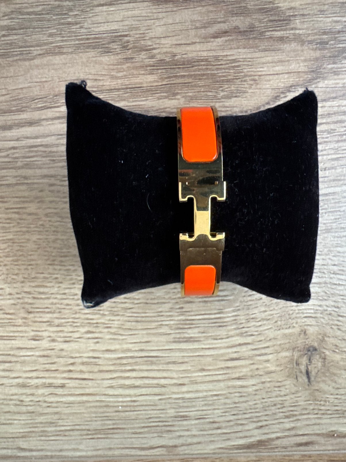 Armband goud orange Hermes, Sieraden, Tassen en Uiterlijk, Ophalen of Verzenden, Nieuw, Overige kleuren, Overige materialen