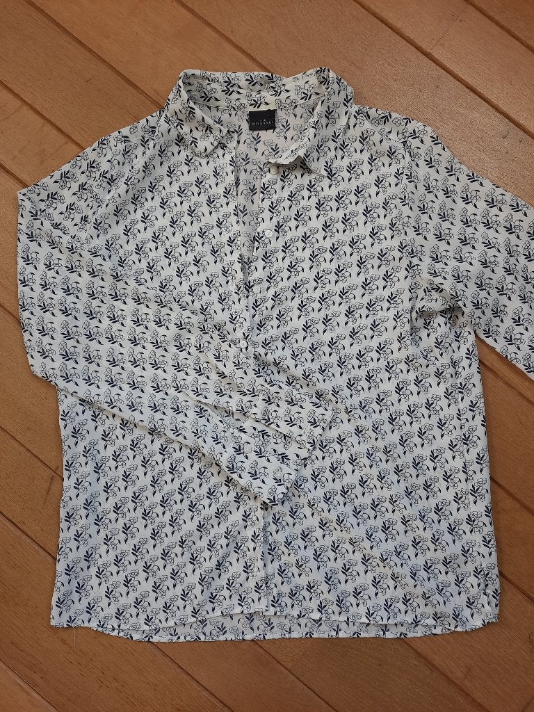 Your Sixth Sense bloes wit blauw maat M - zgan -, Kleding | Dames, Maat 38/40 (M), Your Sixth Sense, Wit, Ophalen of Verzenden