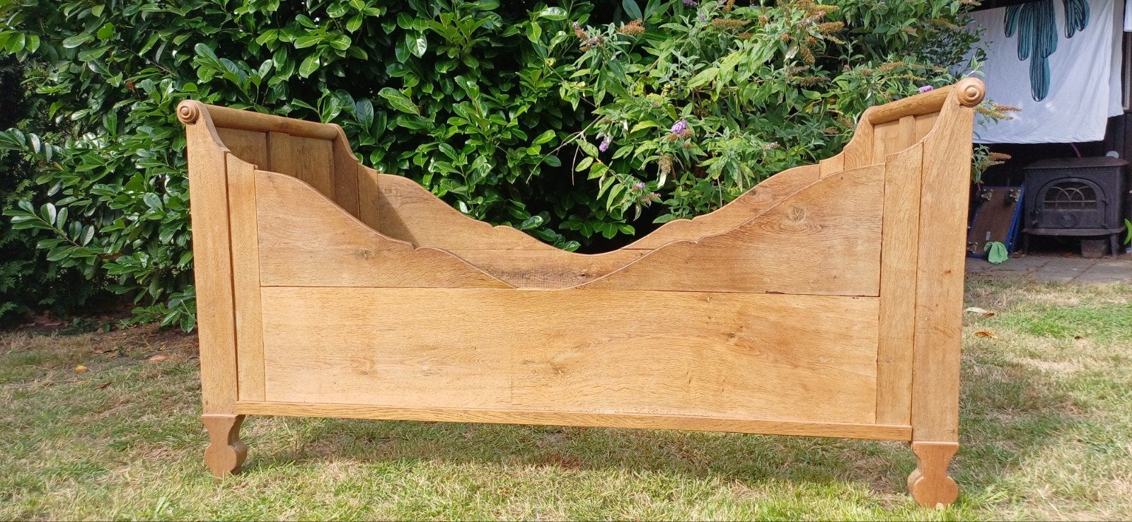 Antiek houten kinderbed, Antiek en Kunst, Ophalen