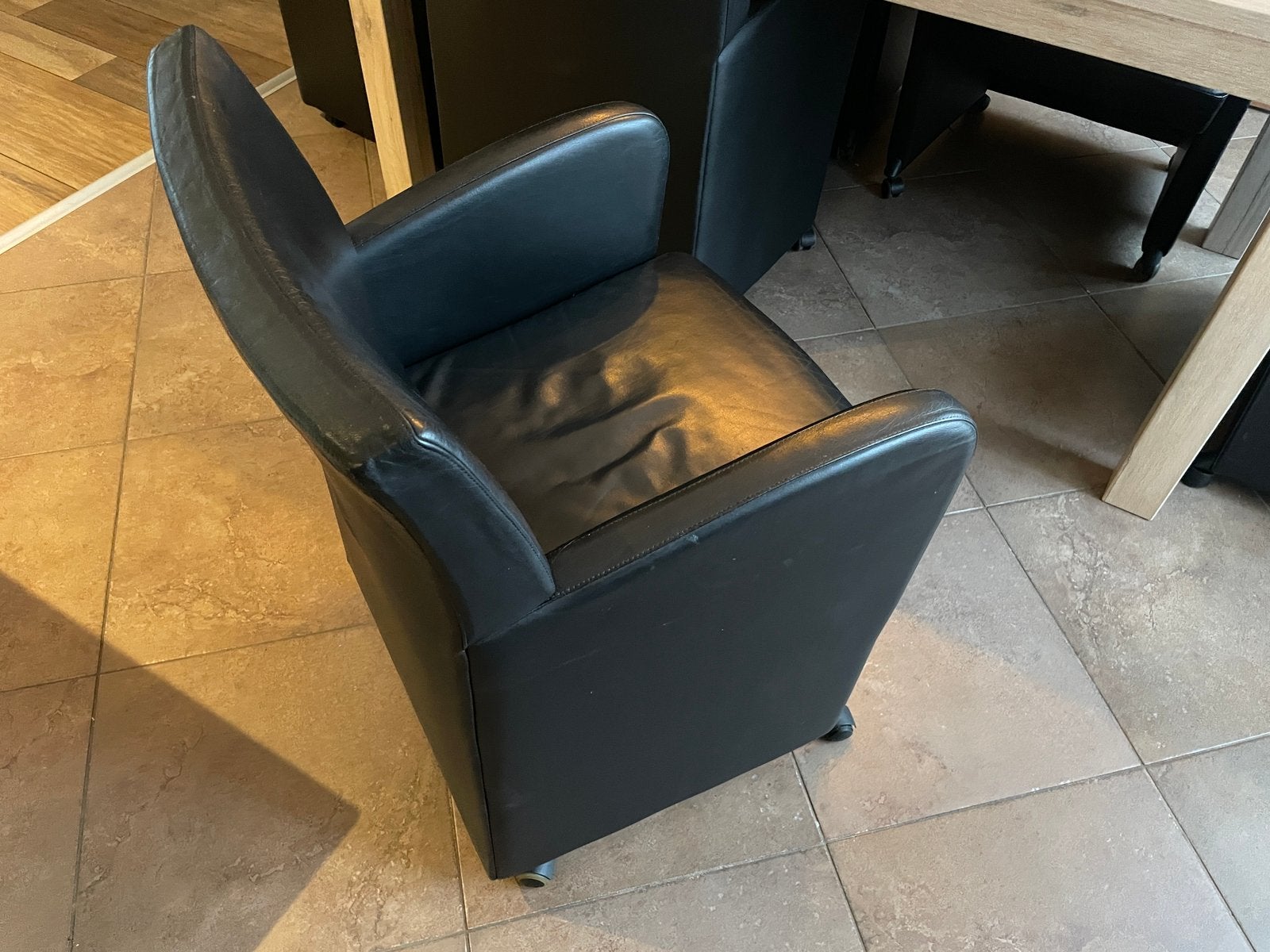 Eetkamerstoelen 6x €5 per stuk!, Ophalen of Verzenden, Zo goed als nieuw, 4 tot 6 stoelen