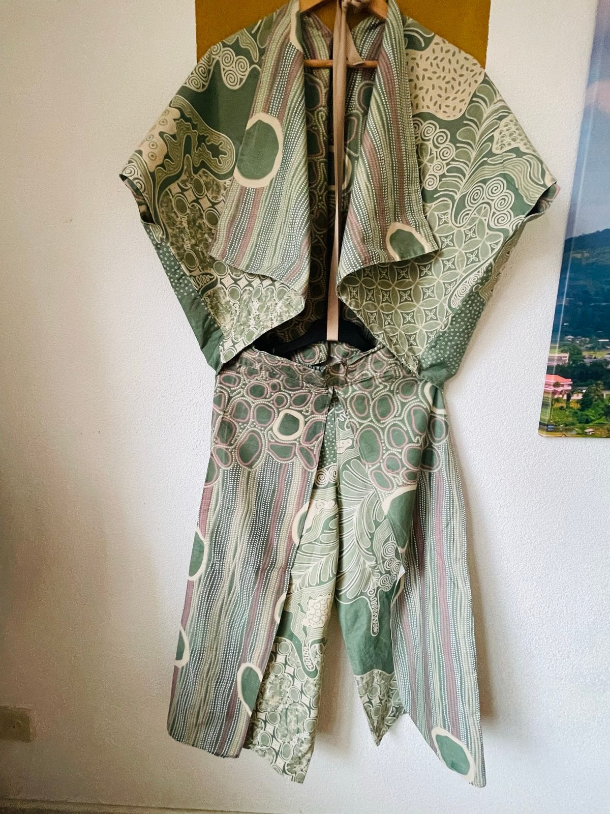 Hoogwaardige Batik Set M/L, Ophalen of Verzenden, Zo goed als nieuw