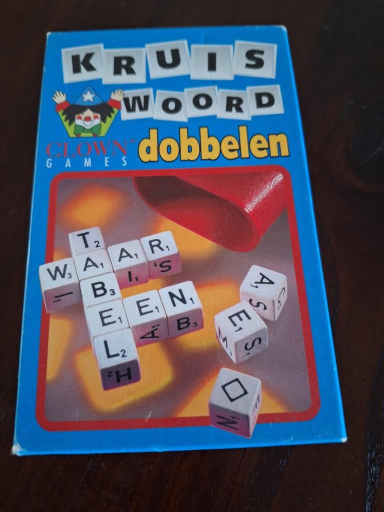 Kruiswoord Dobbelen - Clown Games, Clown Games, Gebruikt, Ophalen of Verzenden, Een of twee spelers