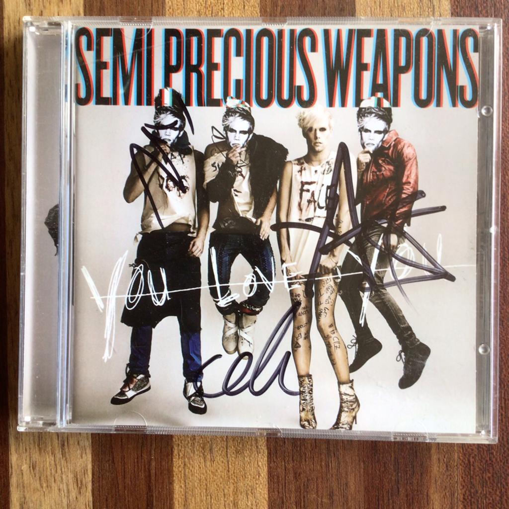 Semi Precious Weapons - you love you, Ophalen of Verzenden, Zo goed als nieuw, Poprock