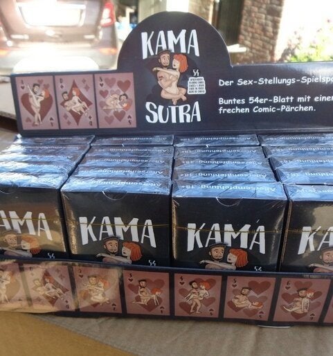 Partij kama sutra speelkaarten in display, Diversen, ., Nieuw, Ophalen of Verzenden, .