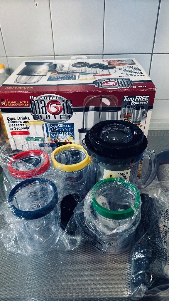 Magic Bullet Blender Accessoires(ongebruikt), Ophalen, Nieuw, Blender