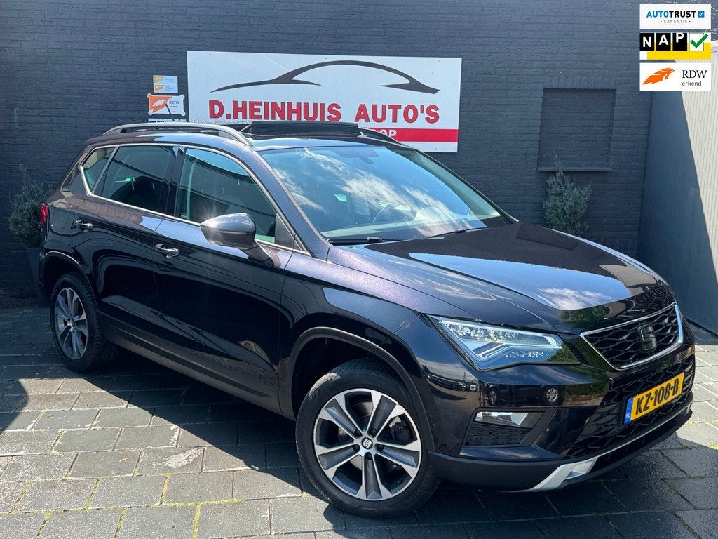 Seat Ateca 1.0 EcoTSI Style PANODAK|CRUISE|KLIMA|NAVI|CAMERA, Auto's, Seat, Bedrijf, Te koop, Ateca, ABS, Achteruitrijcamera, Airbags