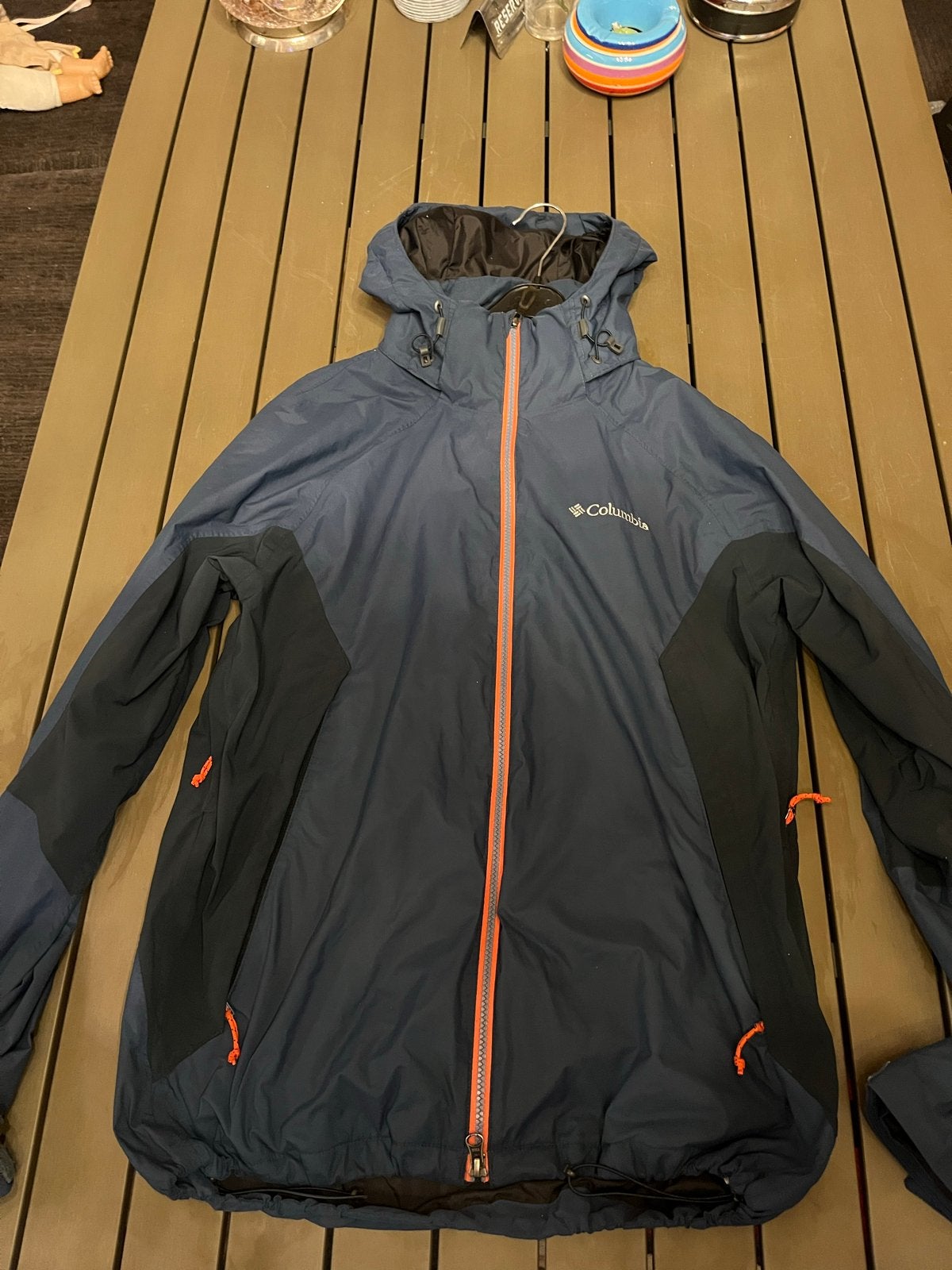 Columbia Sportswear Company Heren Jas Maat M, Ophalen of Verzenden, Zo goed als nieuw, Maat 48/50 (M), Blauw