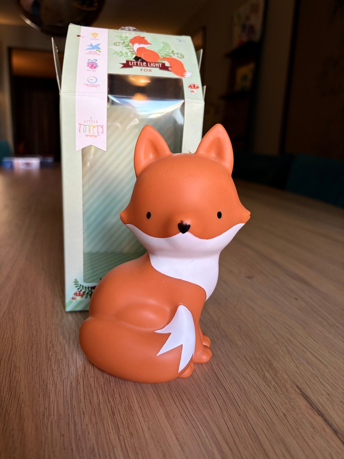 Nachtlampje vos - Little Lovely Company, Kinderen en Baby's, Kinderkamer | Inrichting en Decoratie, Ophalen, Oranje, Overige merken