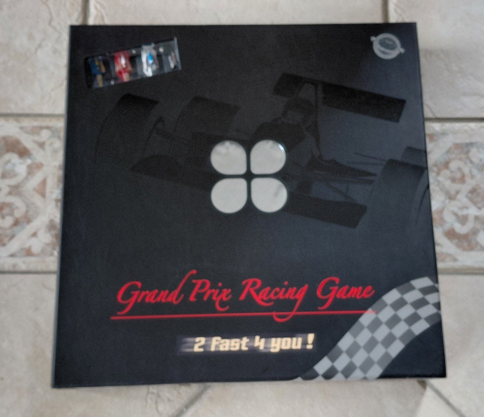 bordspel Gran Prix Racing Game - 2 fast 4 you., Hobby en Vrije tijd, Gezelschapsspellen | Bordspellen, Ophalen of Verzenden, Nieuw