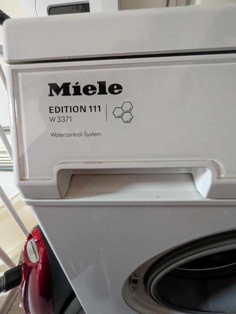 miele wasmachine, Ophalen, 1200 tot 1600 toeren, Gebruikt, Voorlader