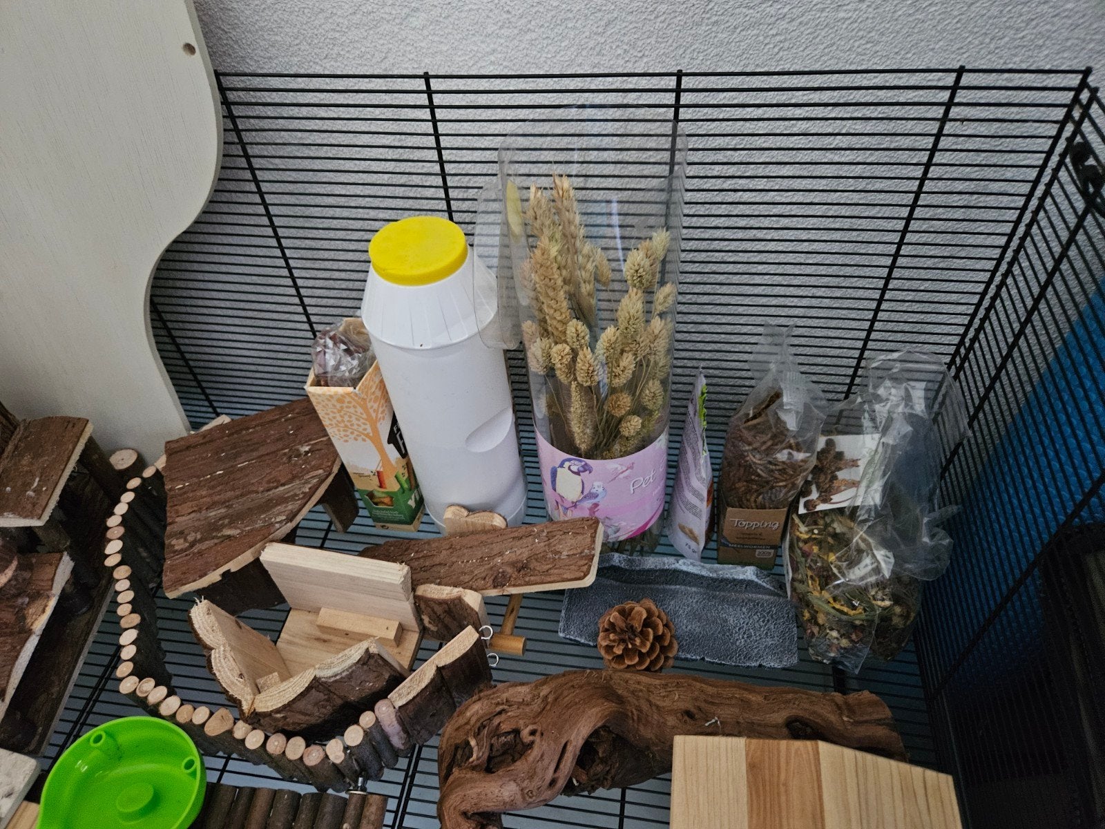 hamsterscaping kooi / terrarium 98 cm x 50 cm x 62 cm., Dieren en Toebehoren, Ophalen, Gebruikt, Overige typen