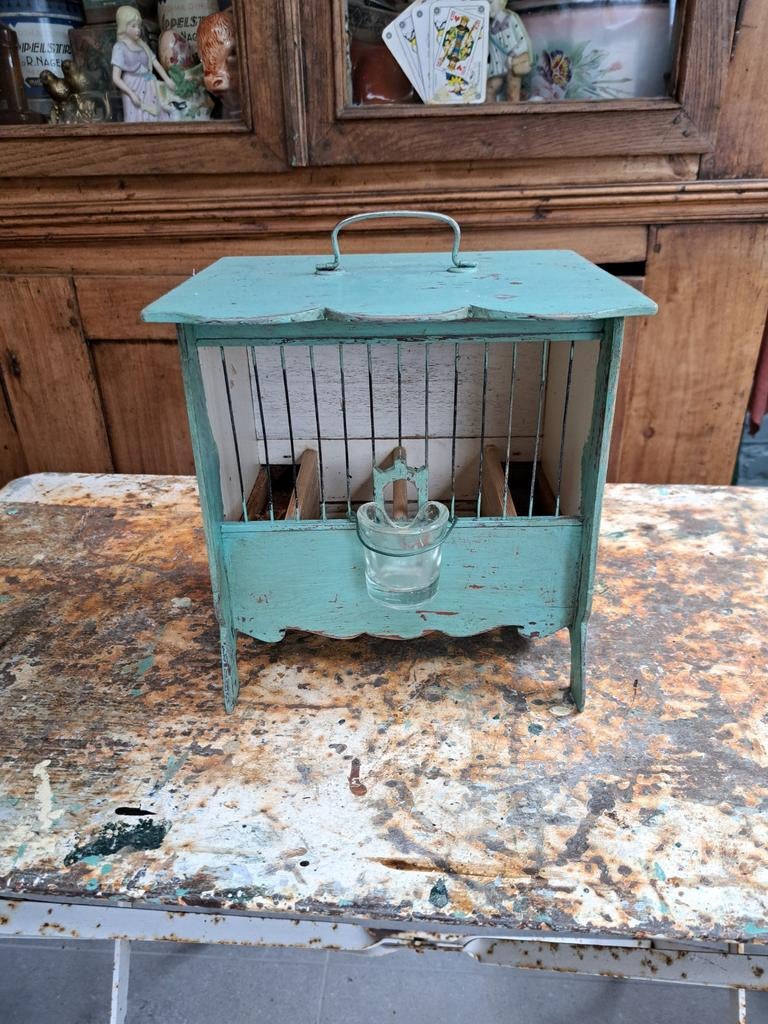 Vinken/vogelkooitje antiek, Antiek en Kunst, Ophalen of Verzenden