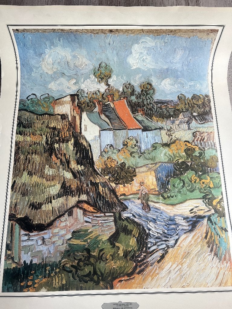 Prachtige, originele vintage museumprint Vincent van Gogh's, Ophalen of Verzenden