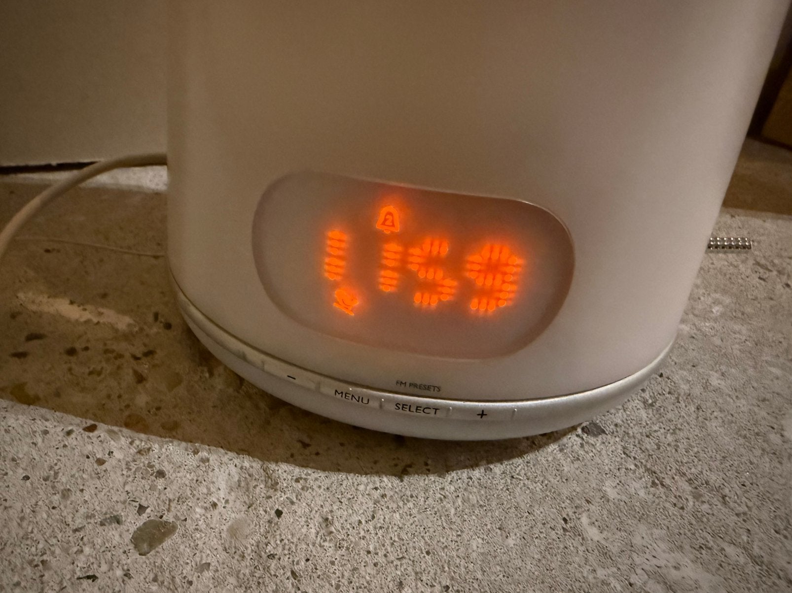 Philips wake up light HF3485 met USB en FM radio, Ophalen of Verzenden, Zo goed als nieuw, Digitaal