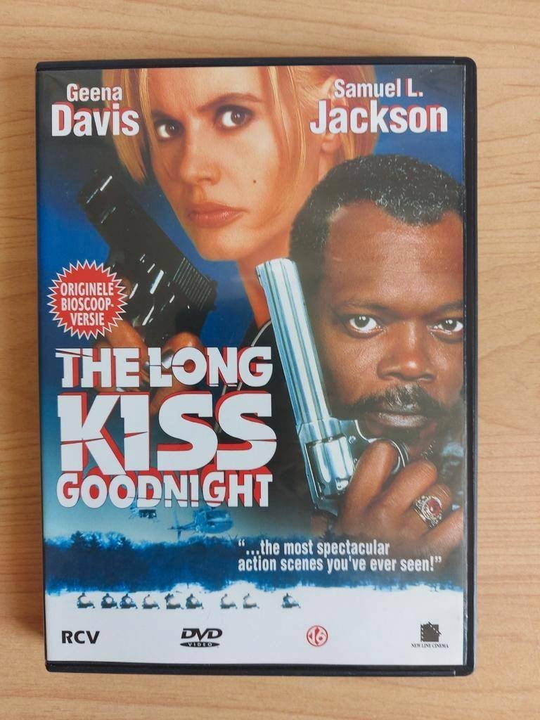 The Long Kiss Goodnight - Geena Davis Samuel Jackson, Alle leeftijden, Ophalen of Verzenden, Zo goed als nieuw