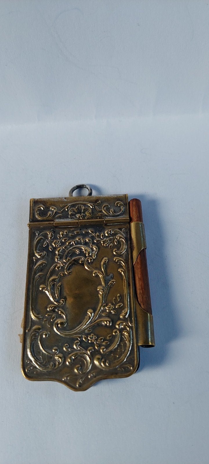 Antiek Art Nouveau Balboekje ca. 1900 Zilver Brons Potlood, Ophalen of Verzenden