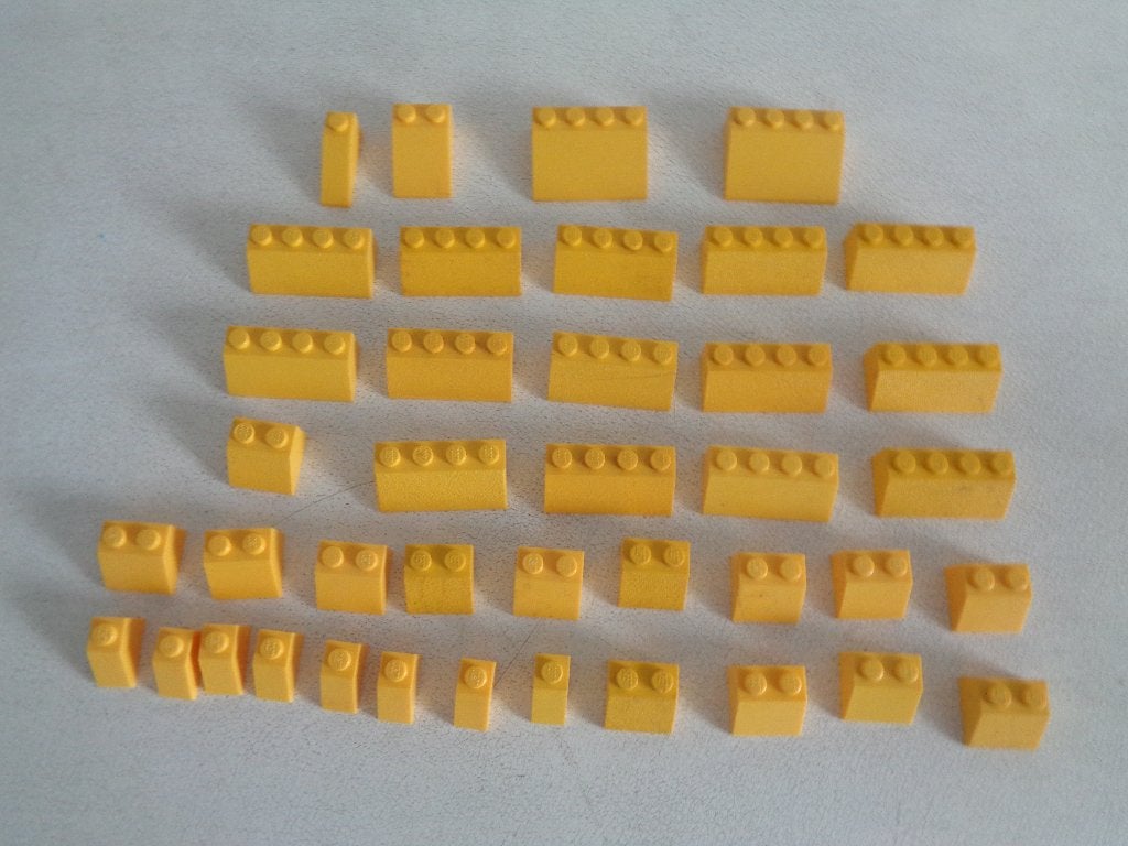 Lego gele dakpannen., Ophalen of Verzenden, Zo goed als nieuw, Lego