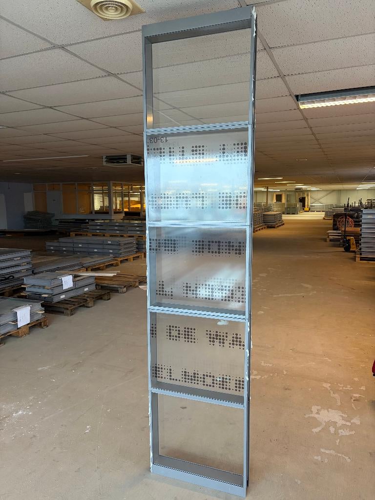 Partij glazenwand scheidingswand glaswand tussenwand ( 202 ), Ophalen, Gebruikt, 80 tot 120 cm, 160 cm of meer