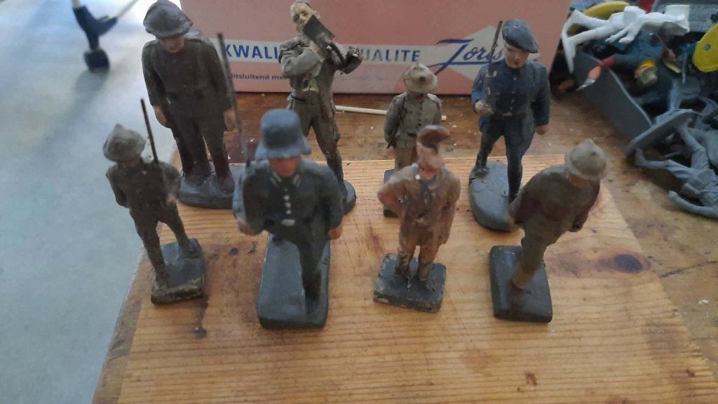 antieke soldaten, Ophalen of Verzenden