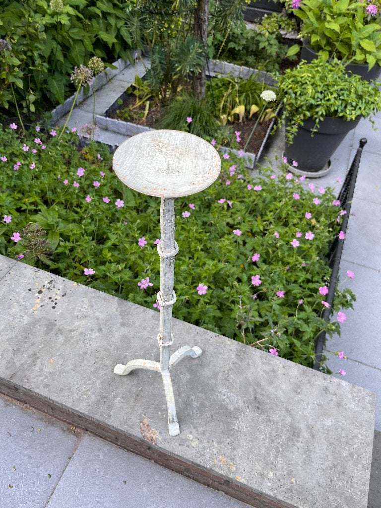 Grote kandelaar, Ophalen, Gebruikt, 50 tot 75 cm, Crème