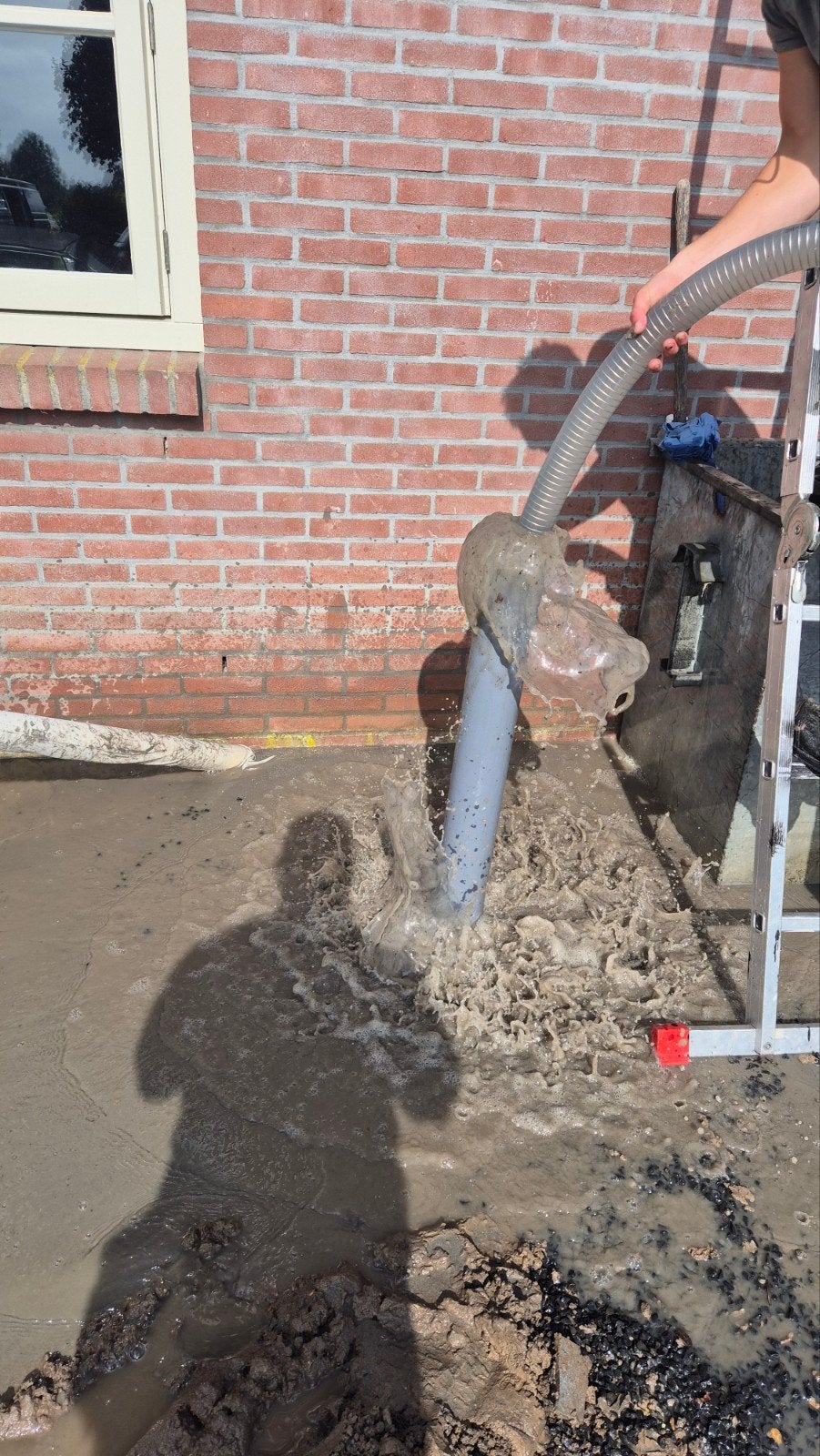 Waterbron spuiten, waterpuls slaan, beregeningspuls maken