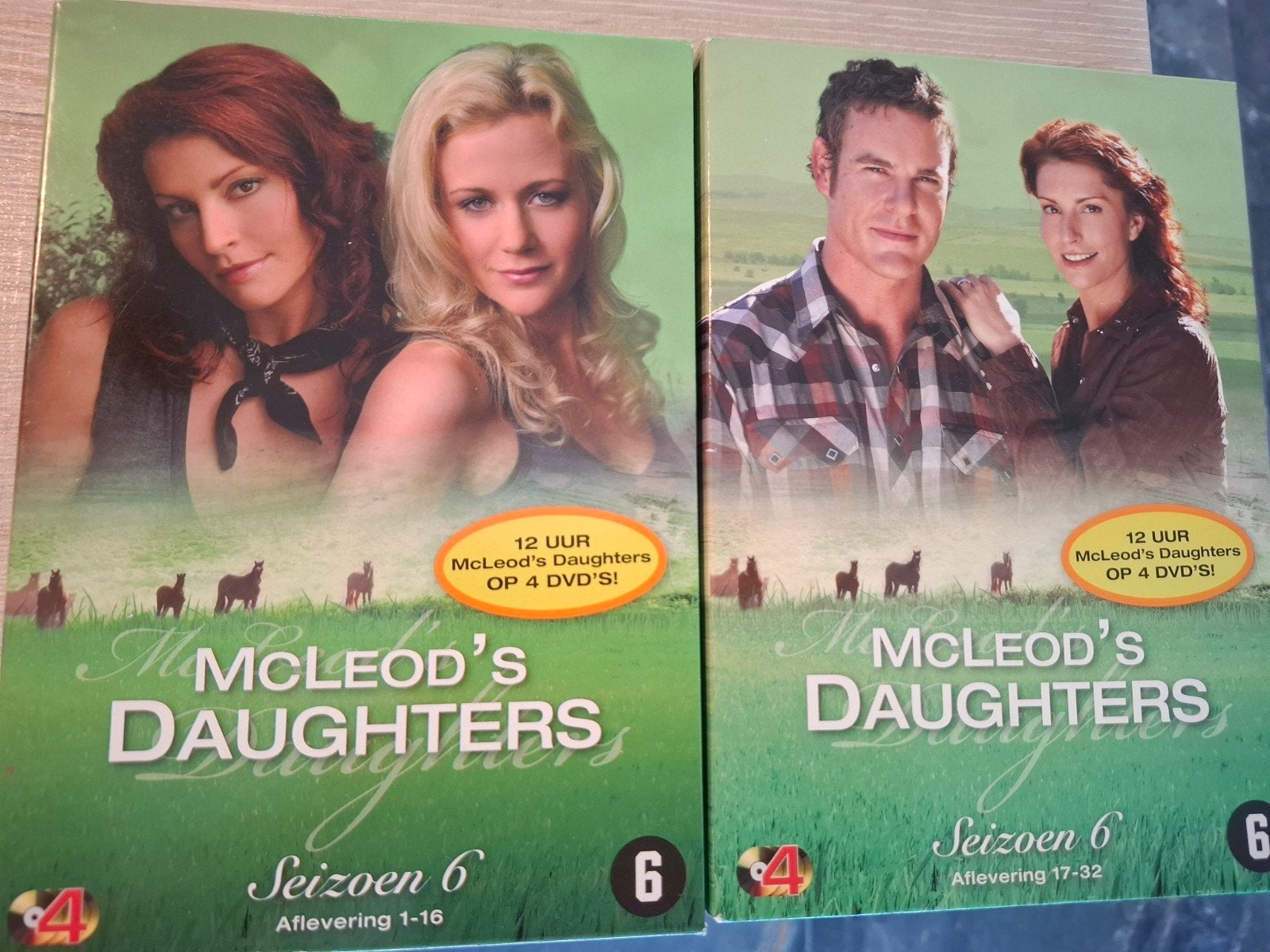 McLeod's Daughters seizoen 6 deel 1 en 2, Vanaf 12 jaar, Ophalen of Verzenden, Zo goed als nieuw, Komedie
