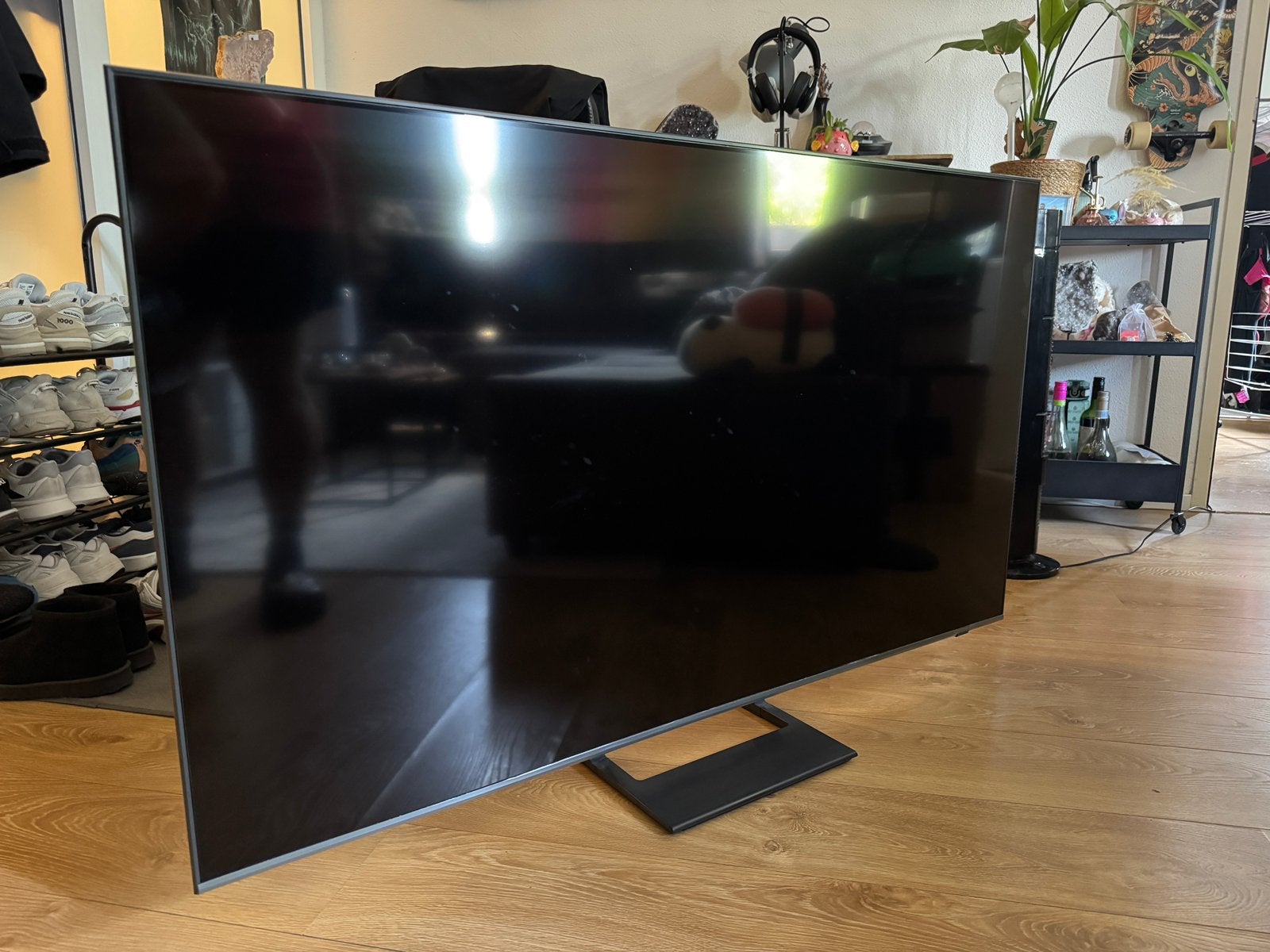 Te koop: een nette Samsung QLED 55Q73D 55 inch, Ophalen, Zo goed als nieuw, 100 cm of meer, Samsung