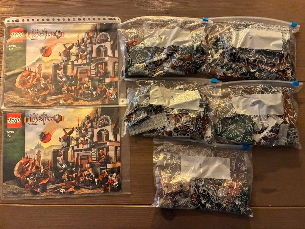 Lego Castle set 7036 Dwarves’ Mine, Kinderen en Baby's, Speelgoed | Duplo en Lego, Compleet, Lego, Ophalen of Verzenden, Zo goed als nieuw