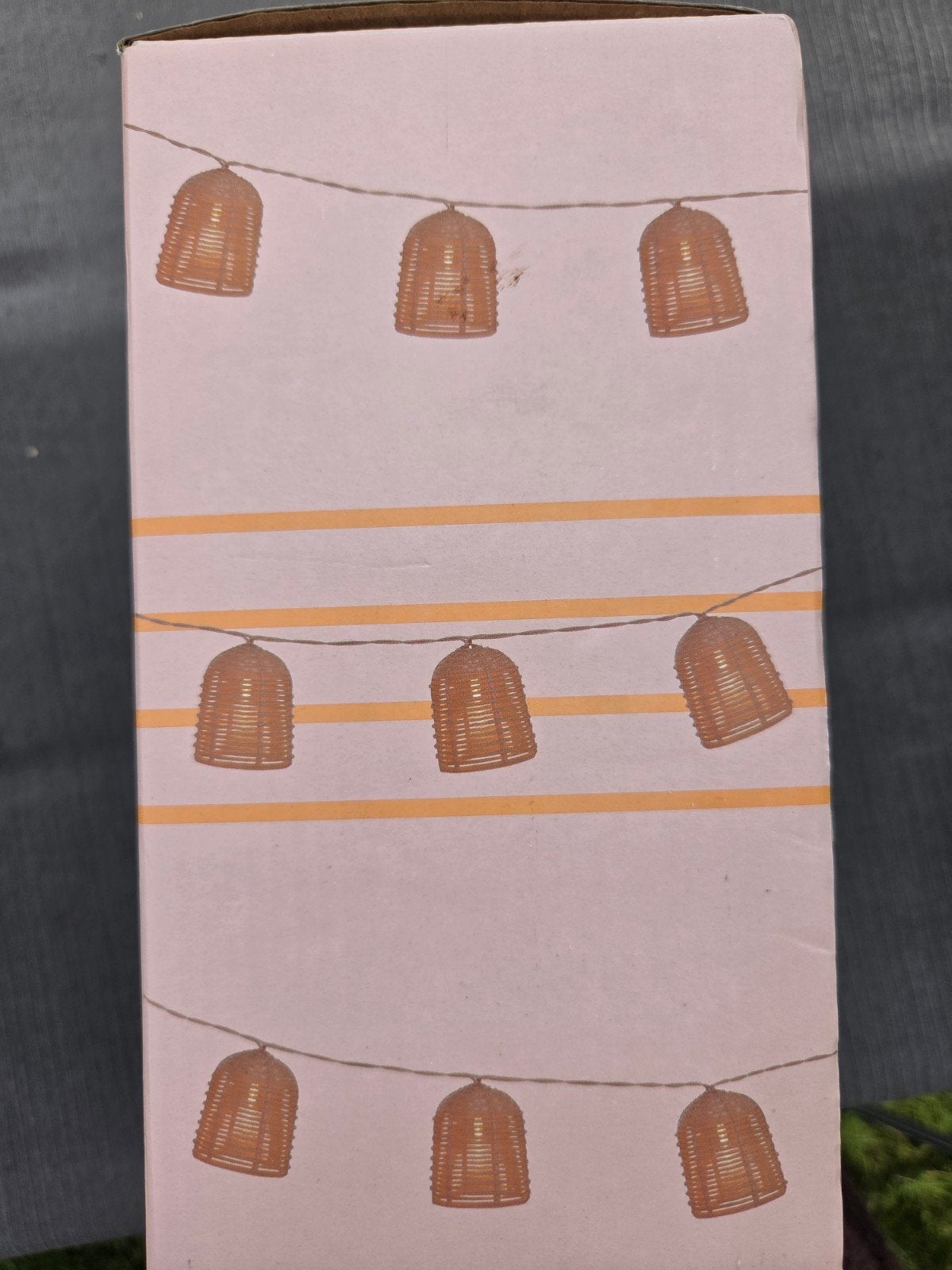 Hema buitenlampjes lichtslinger met kapjes nieuw in doos, Ophalen