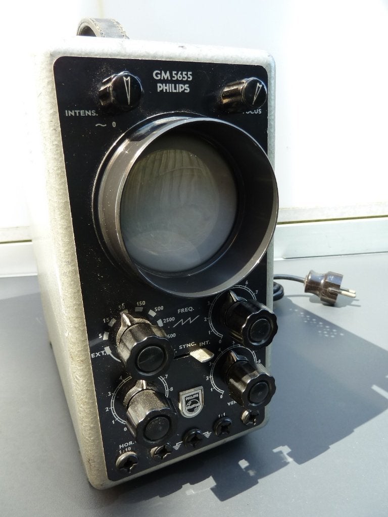 philips gm 5655, Doe-het-zelf en Verbouw, Meetapparatuur, Gebruikt, Elektriciteit, Ophalen