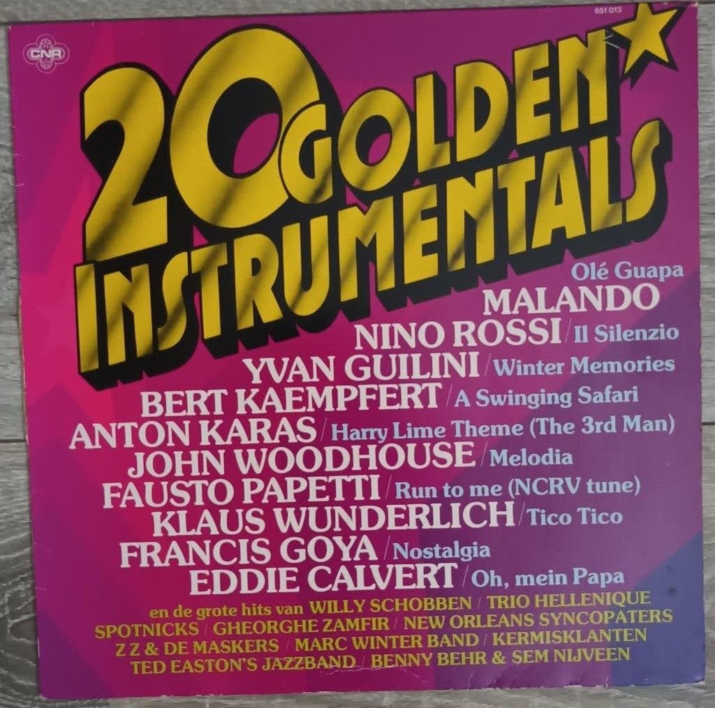 20 Golden Instrumentals  (LP), LP, Ophalen of Verzenden, Zo goed als nieuw, 12 inch
