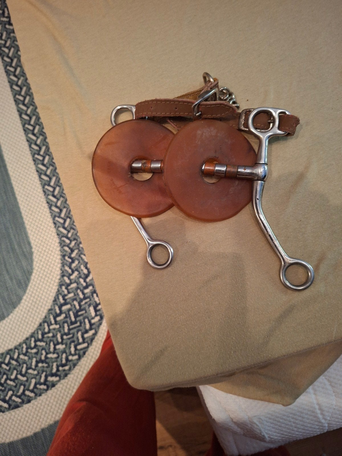 bit ,paard / pony maat 13 / 14 cm, Ophalen of Verzenden