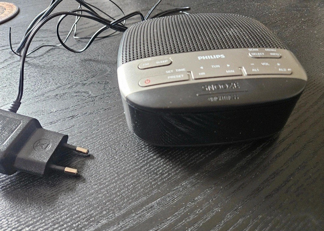 Philips DAB+ FM Wekkerradio - Compact en Functioneel, Audio, Tv en Foto, Ophalen of Verzenden, Gebruikt, Radio