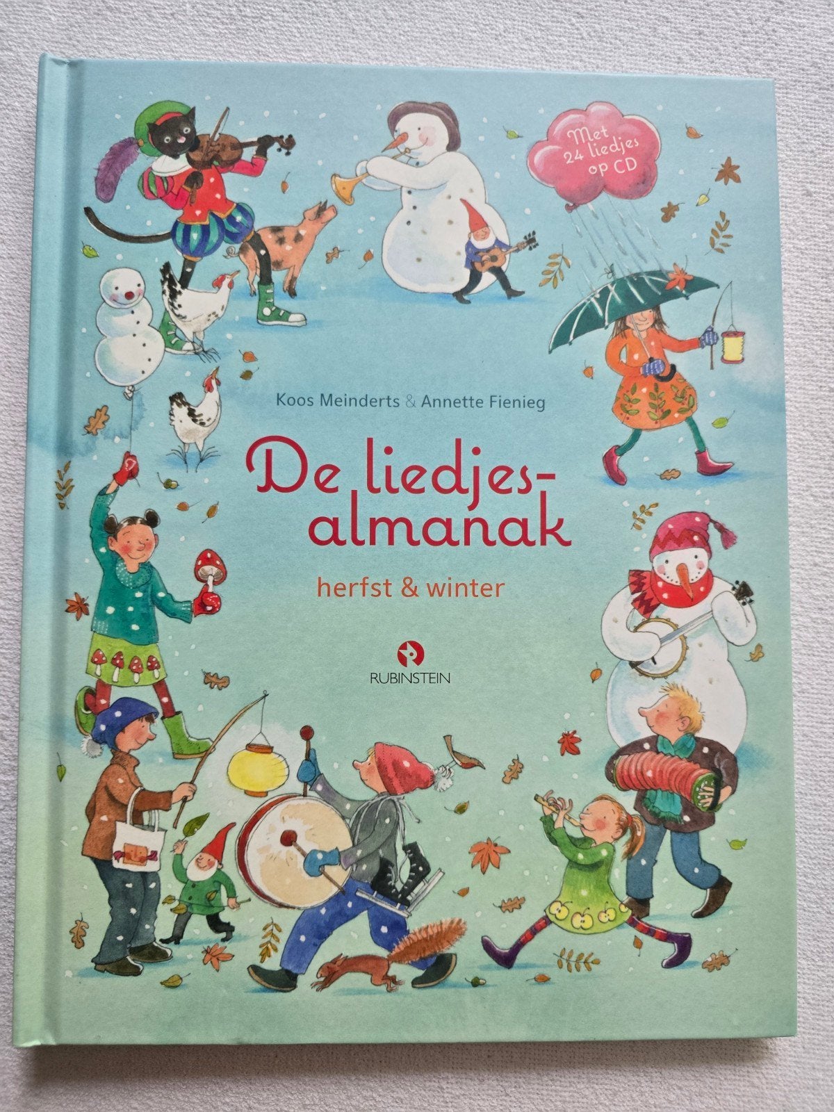 De liedjesalmanak herfst & winter met CD, Ophalen of Verzenden, Zo goed als nieuw, Koos Meinderts & Annette Fienieg