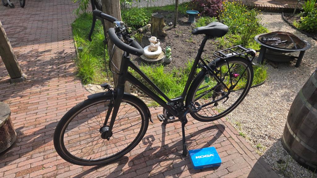 Koga F3 2.1 damesfiets framemaat 59, Gebruikt, Velgrem, Versnellingen, 56 cm of meer