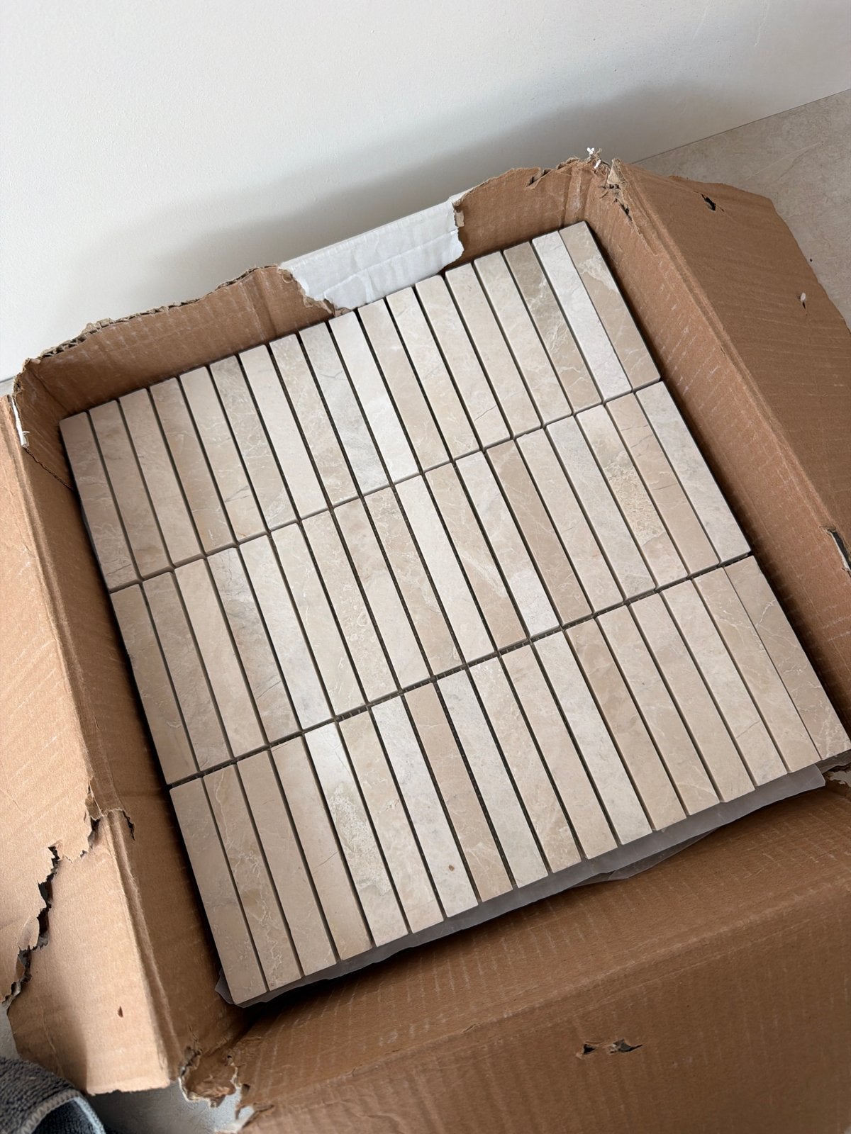 5 Matjes Travetin Steen - Ideaal voor Keuken Achterwand!, Overige materialen, Wandtegels, Nieuw, Ophalen of Verzenden