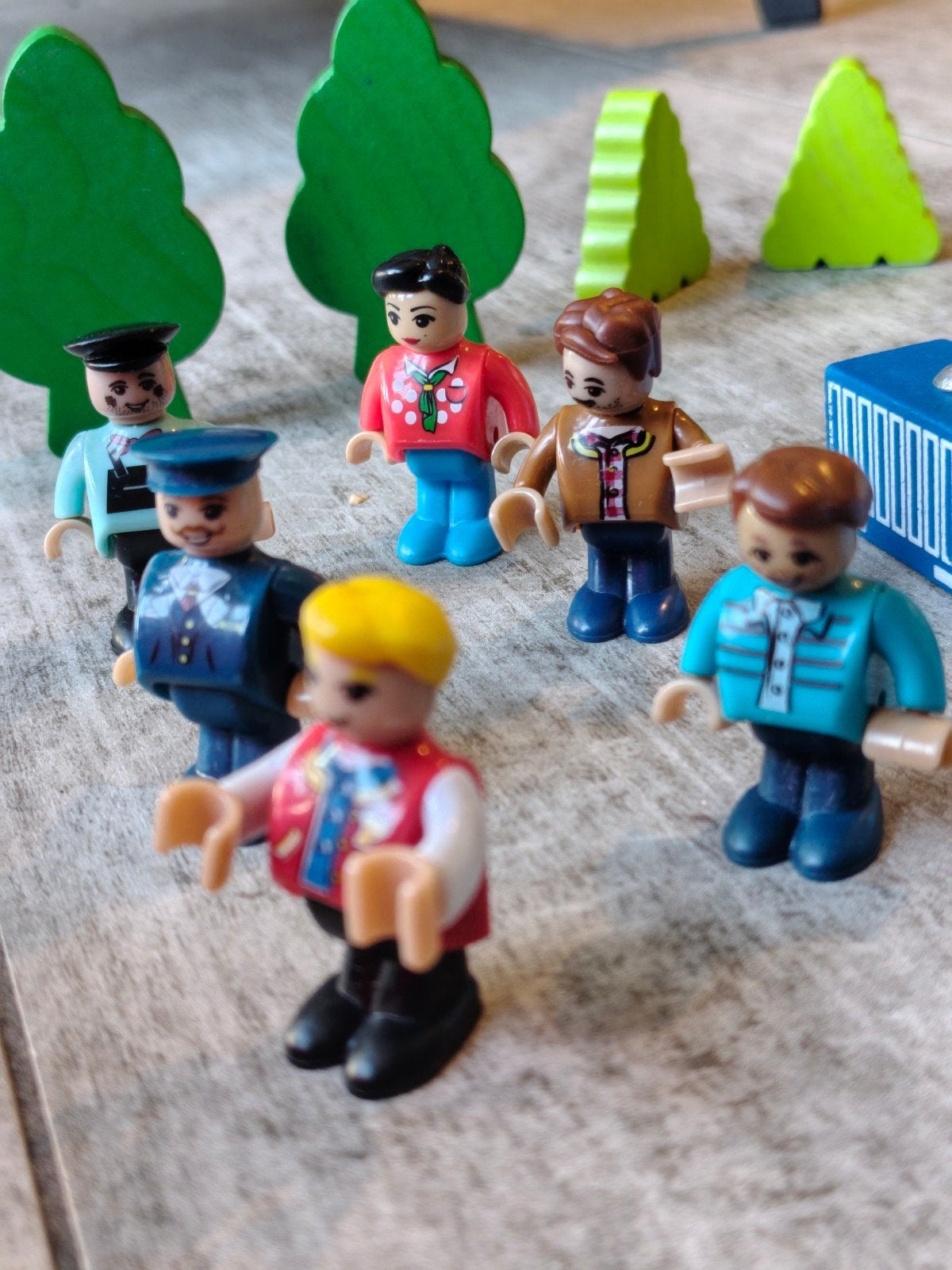 Playtive Houten Treinbaan Accessoires - Uitgebreide Set, Ophalen of Verzenden, Gebruikt