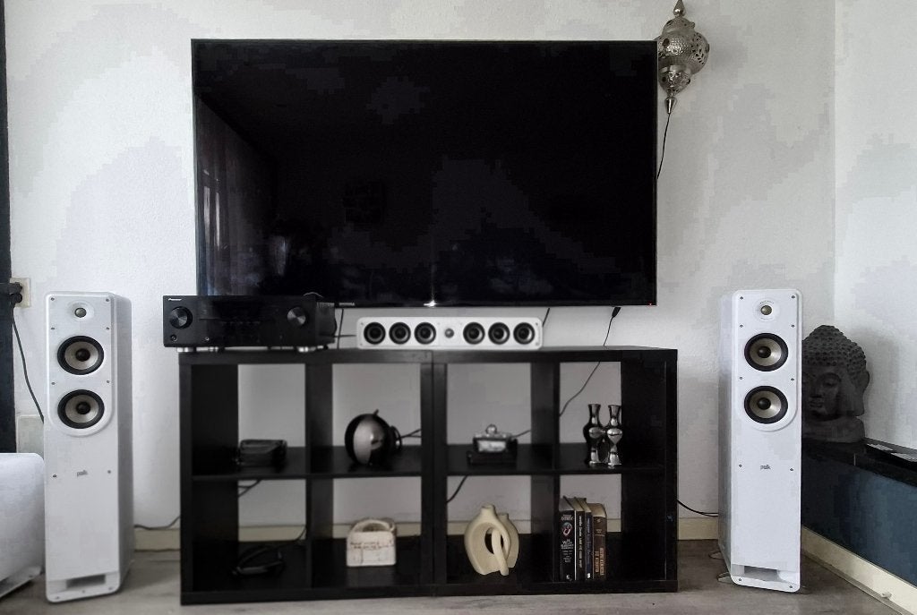 Polk Home Cinema Luidsprekers Set, 70 watt of meer, Zo goed als nieuw, 5.1-systeem, Overige spelers