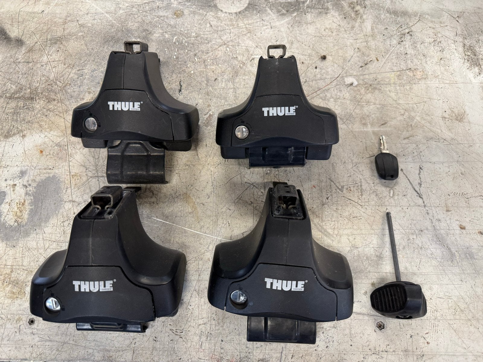 Thule dakdragers voor Golf 6, Ophalen of Verzenden, Gebruikt