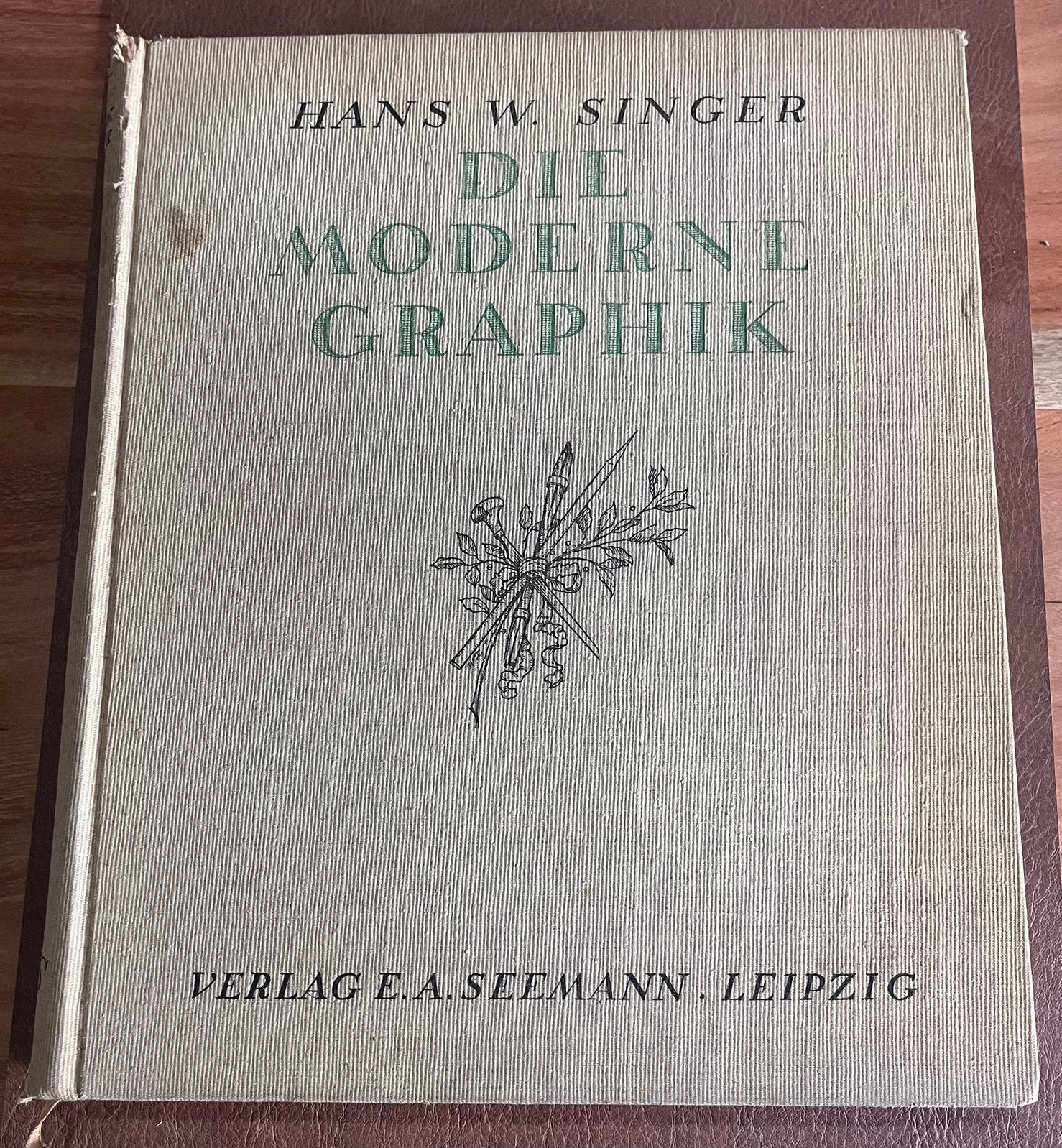 Die moderne graphik - Hans W. Singer - Boek - Duitstalig, Ophalen of Verzenden, Gelezen, Overige onderwerpen