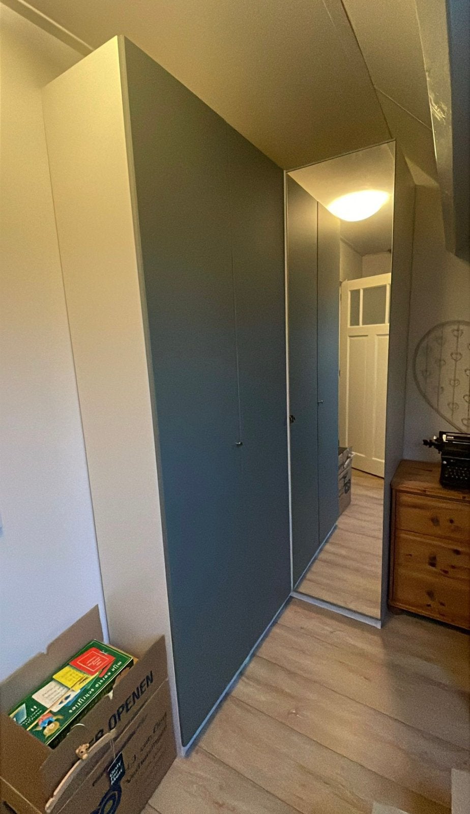 IKEA pax kast - hoek, Huis en Inrichting, Ophalen, Kunststof, Gebruikt, 200 cm of meer