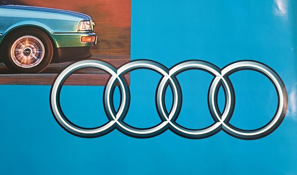 AUDI Cabrio TT A8 S6 - Originele fabrieksposter -, Fietsen en Brommers, Ophalen of Verzenden, Nieuw