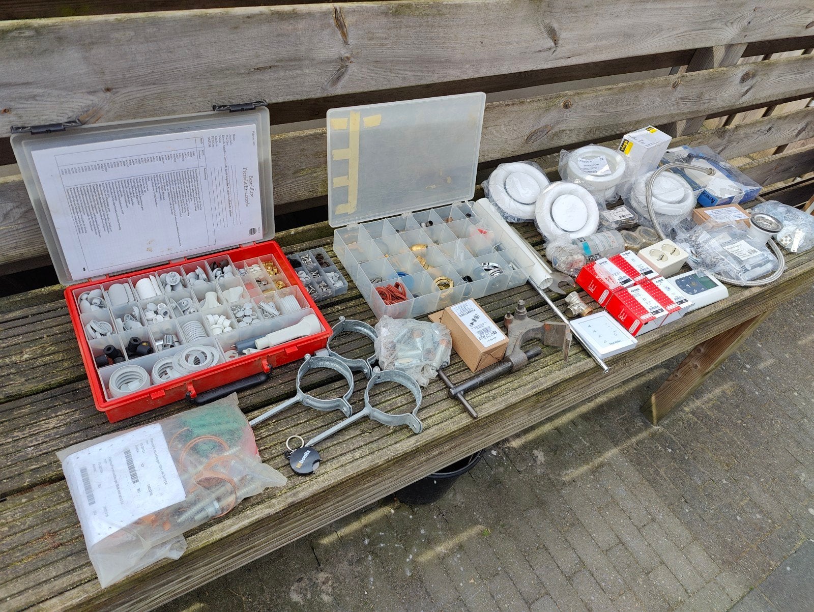 Diverse installatiematerialen sanitair elektra verwarming, Doe-het-zelf en Verbouw, Overige Doe-het-zelf en Verbouw, Nieuw, Ophalen of Verzenden