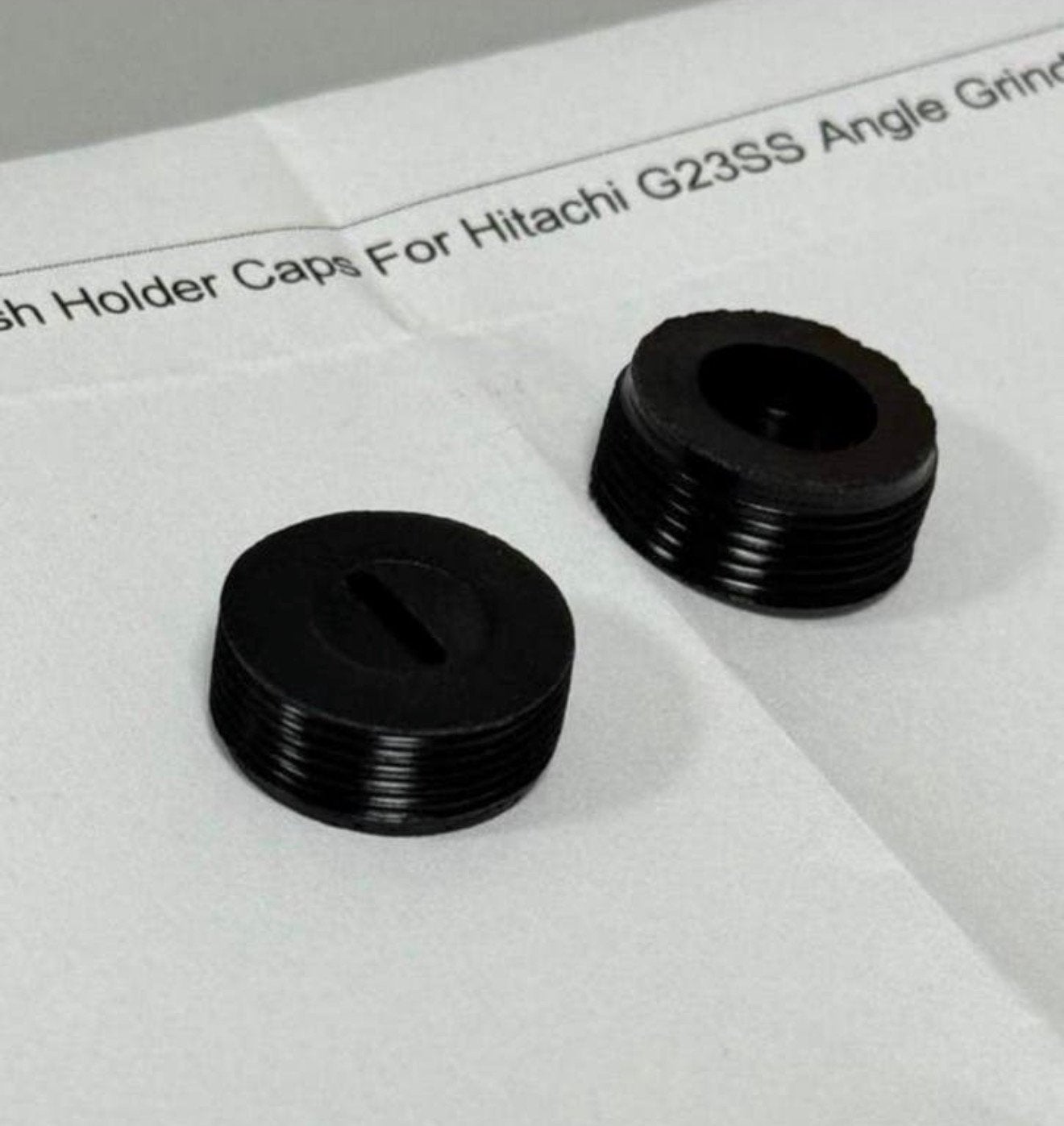 Koolborstelhouderkappen voor Hitachi G23SS haakse slijper, Nieuw, Ophalen of Verzenden, H, H