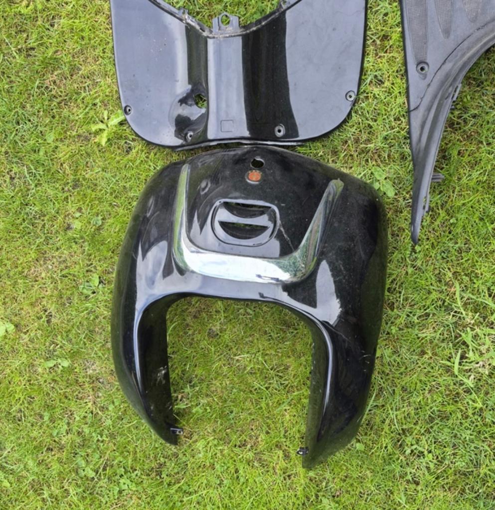Kappenset zwart voor retro scooter, Ophalen, Gebruikt, Kap, Overige merken