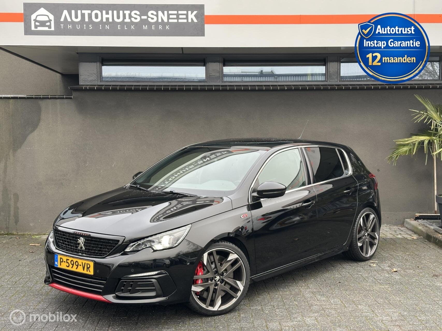 Peugeot 308 1.6 PureTech GTi | Vol opties | 12 mnd Garantie, Voorwielaandrijving, Automatische klimaatregeling, 15 km/l, Gebruikt