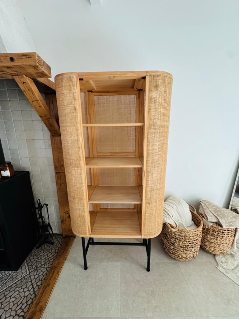Karwei webbing kast Julius - 170x90x35cm, Ophalen, Met plank(en), 50 tot 100 cm, Zo goed als nieuw