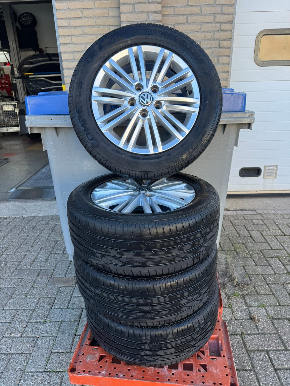 VW transporter T6/T6.1 carvelle, multivan originele velgen, Ophalen, Bestelwagen, 17 inch, 235 mm